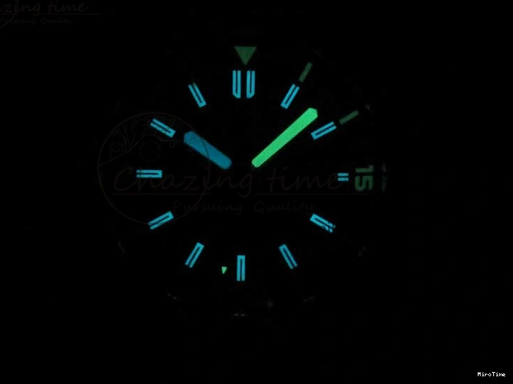 MIROTIME 0713 RelaxedFit Aquatimer Automatic IW329004 V6F 1:1 Best Edition Blue Dial on Rubber Strap MIYOTA 7095